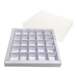 Boites trottoirs avec couvercle transparent