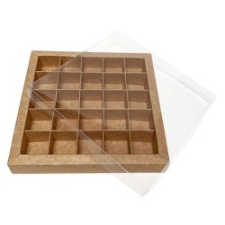 Boites trottoirs avec couvercle transparent