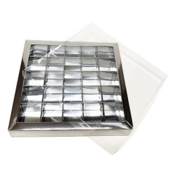 Boites trottoirs avec couvercle transparent