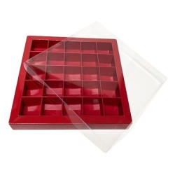 Boites trottoirs avec couvercle transparent