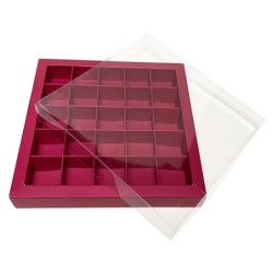 Boites trottoirs avec couvercle transparent