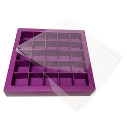 Boites trottoirs avec couvercle transparent