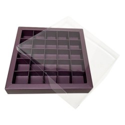 Boites trottoirs avec couvercle transparent