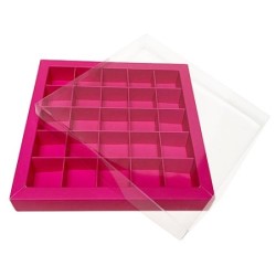 Boites trottoirs avec couvercle transparent