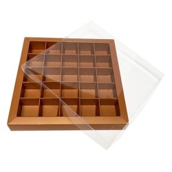 Boites trottoirs avec couvercle transparent