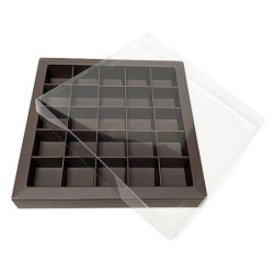 Boites trottoirs avec couvercle transparent