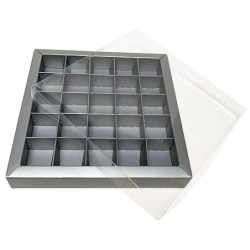 Boites trottoirs avec couvercle transparent