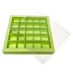 Boites trottoirs avec couvercle transparent