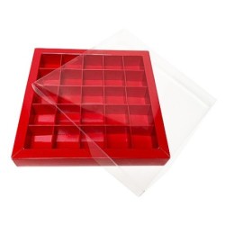 Boites trottoirs avec couvercle transparent