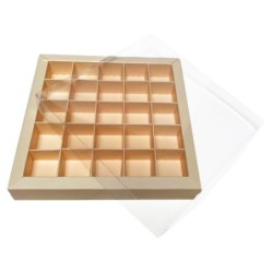 Boites trottoirs avec couvercle transparent