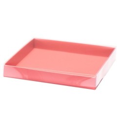 Boites simple avec couvercle transparent