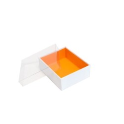 Boites pour biscuits avec couvercle transparent