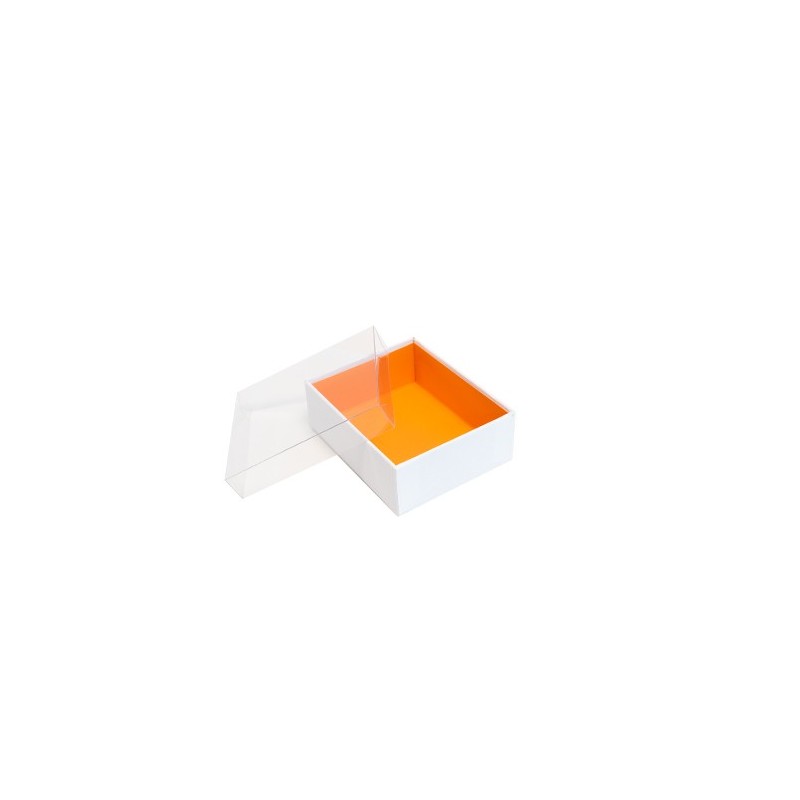 Boites pour biscuits avec couvercle transparent