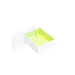 Boites pour biscuits avec couvercle transparent