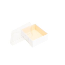 Boites pour biscuits avec couvercle transparent