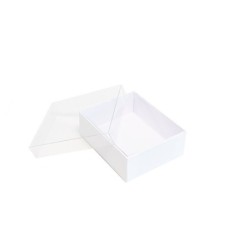 Boites pour biscuits avec couvercle transparent