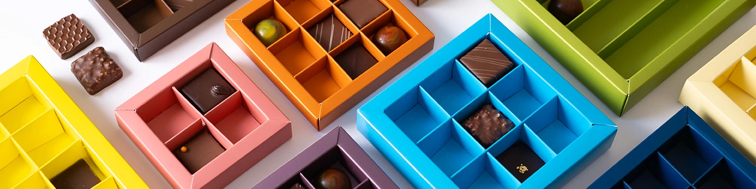 Ballotins vides pour chocolatiers et confiseurs